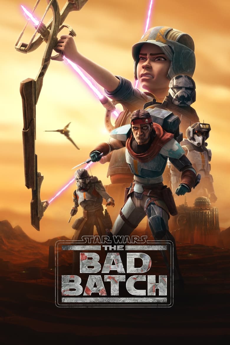 دانلود دوبله فارسی سریال Star Wars: The Bad Batch